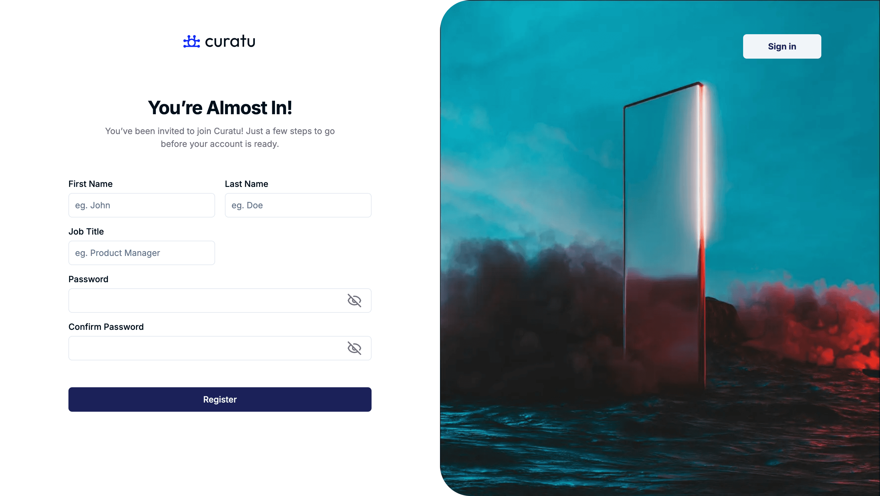 Onboarding Screen