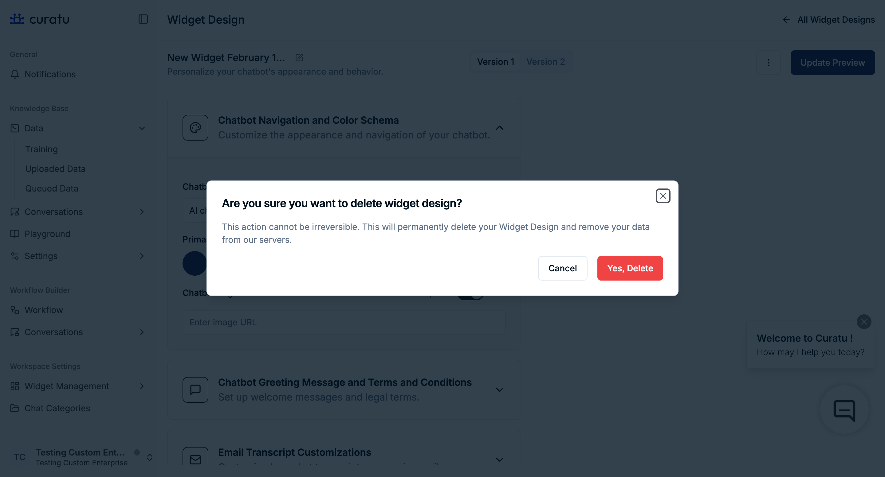 Without Resources Delete
